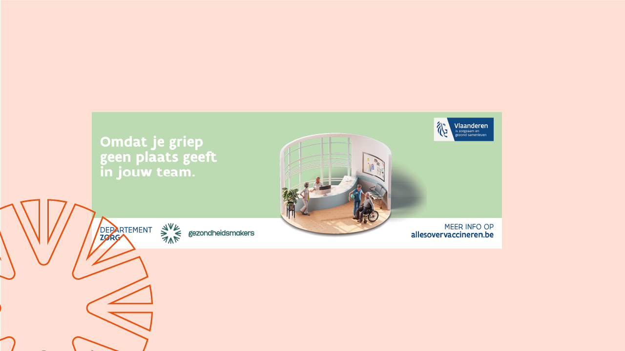 Voorbeeldbrief: Najaarsvaccinaties (griep en covid) - zorgpersoneel