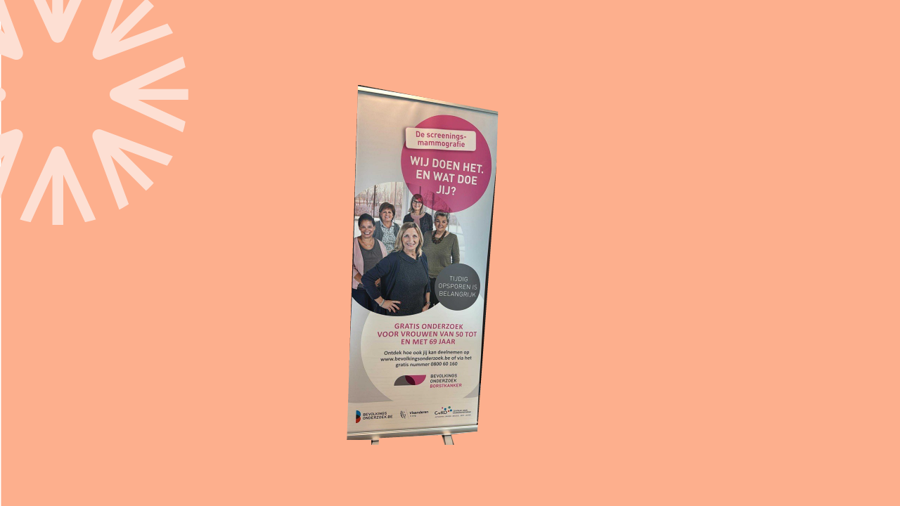Roll-upbanner: Borstkanker