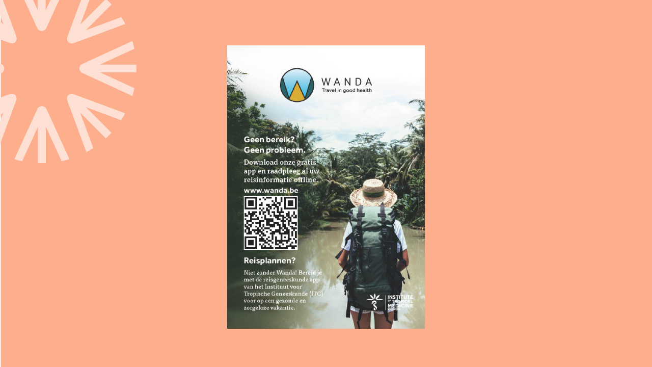 Reisvaccinaties WANDA (affiche)