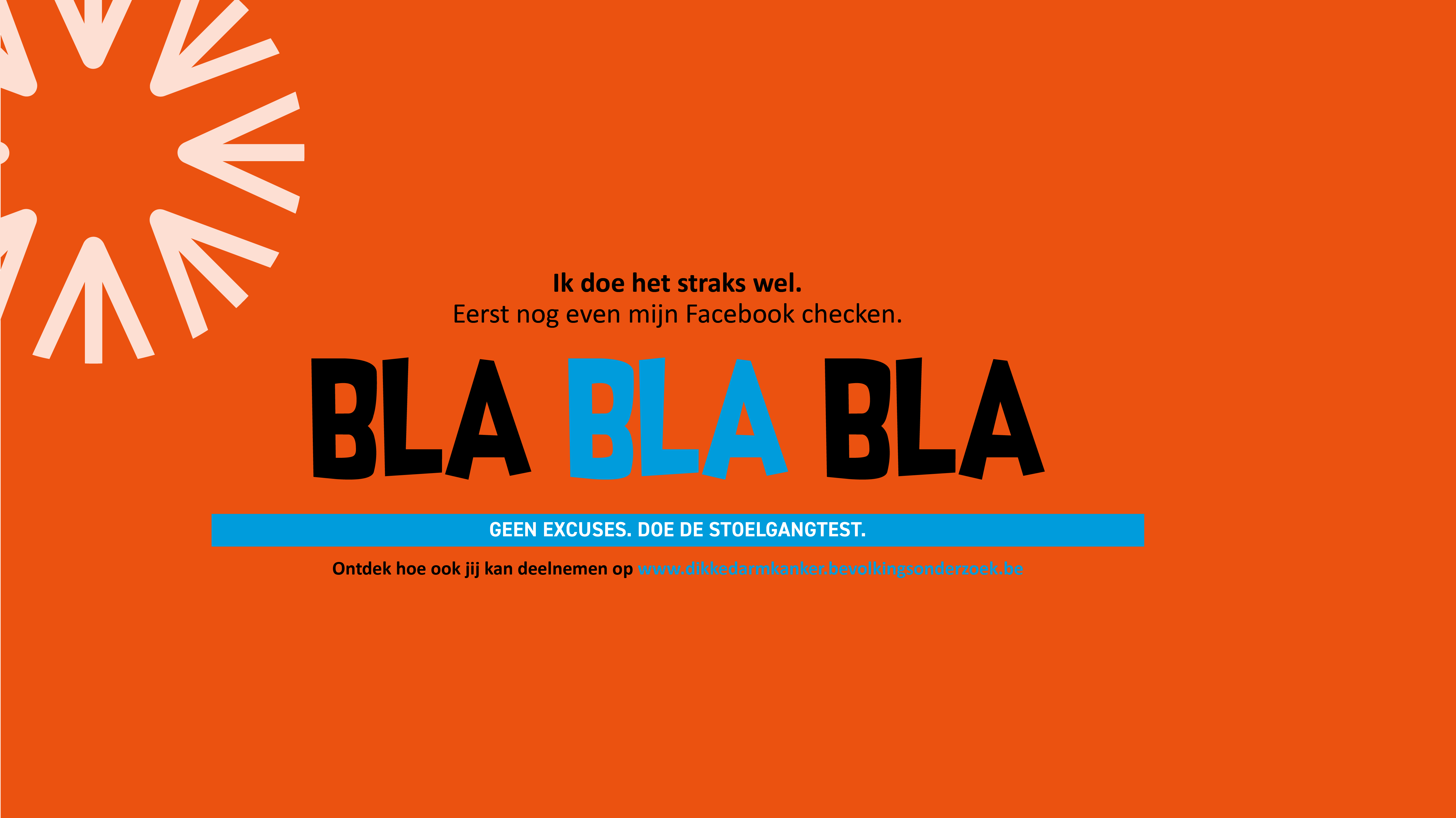 Digitaal materiaal: social media Bevolkingsonderzoek Dikkedarmkankerer