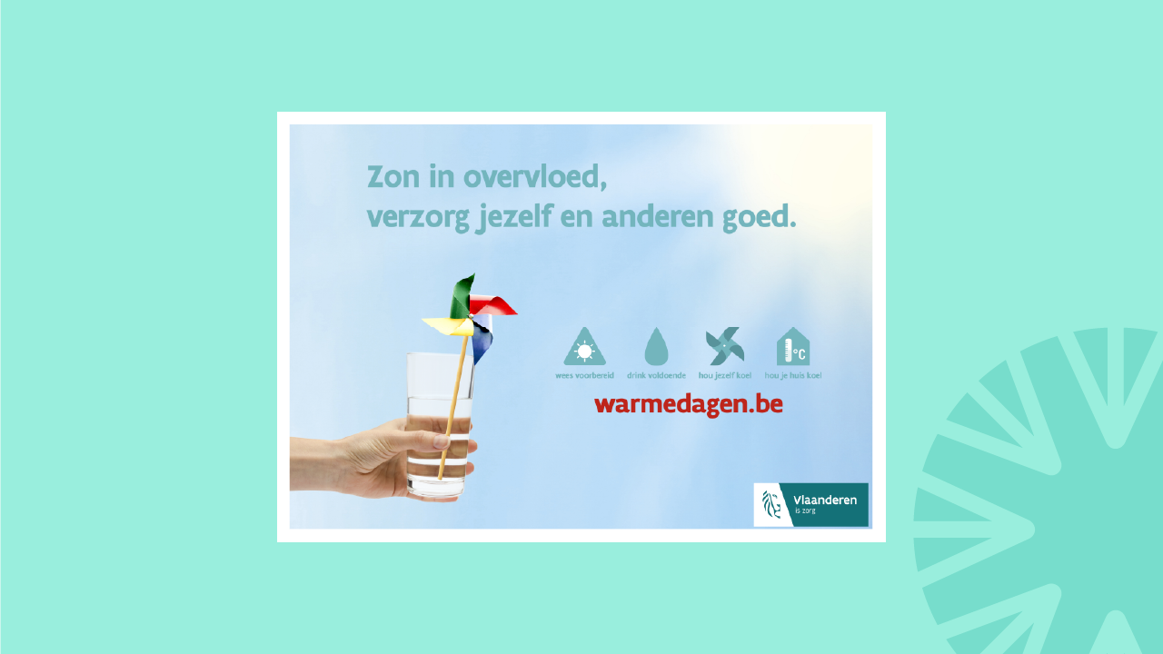 Digitaal materiaal warme dagen