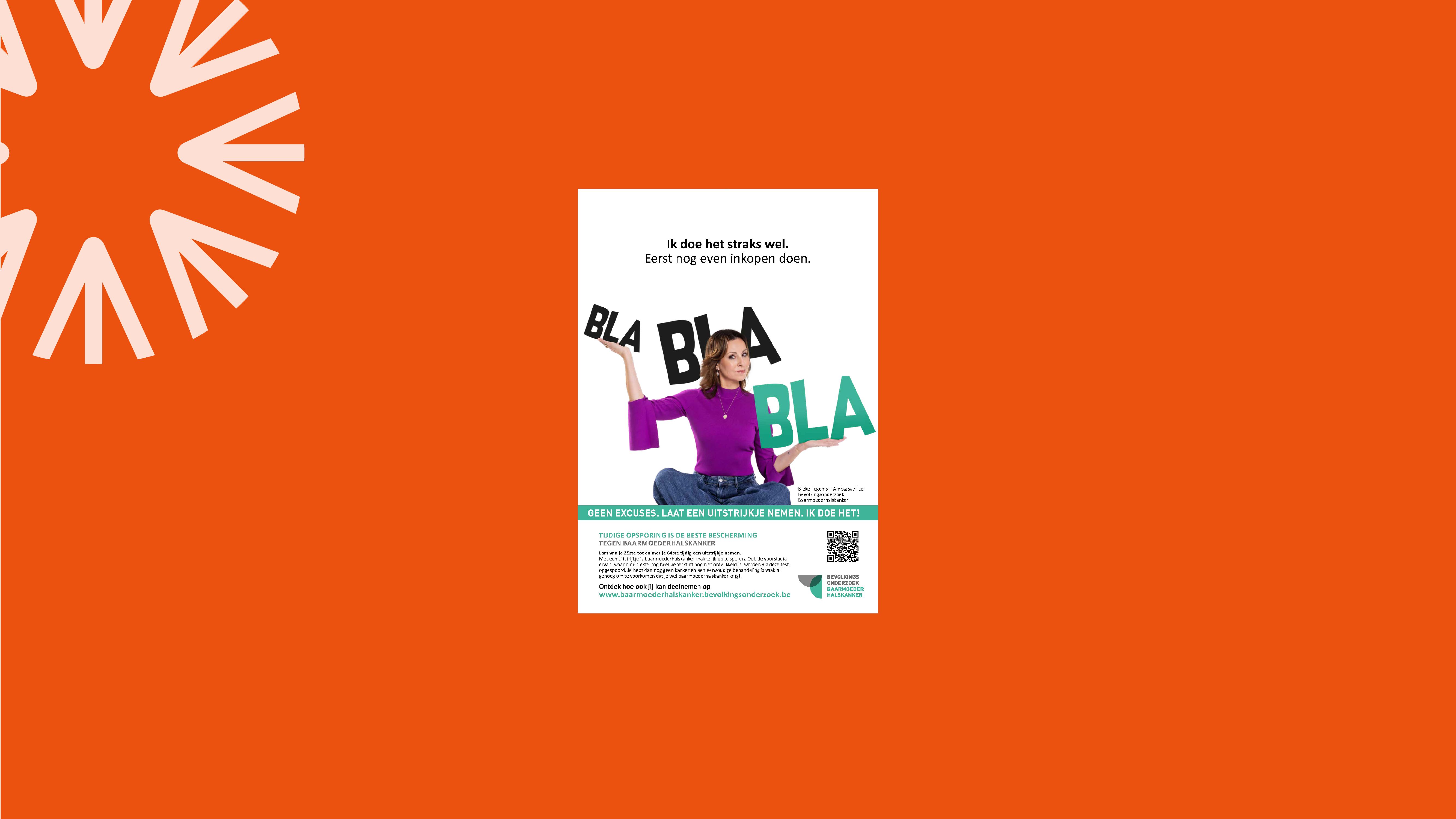 Affiche Baarmoederhalskanker