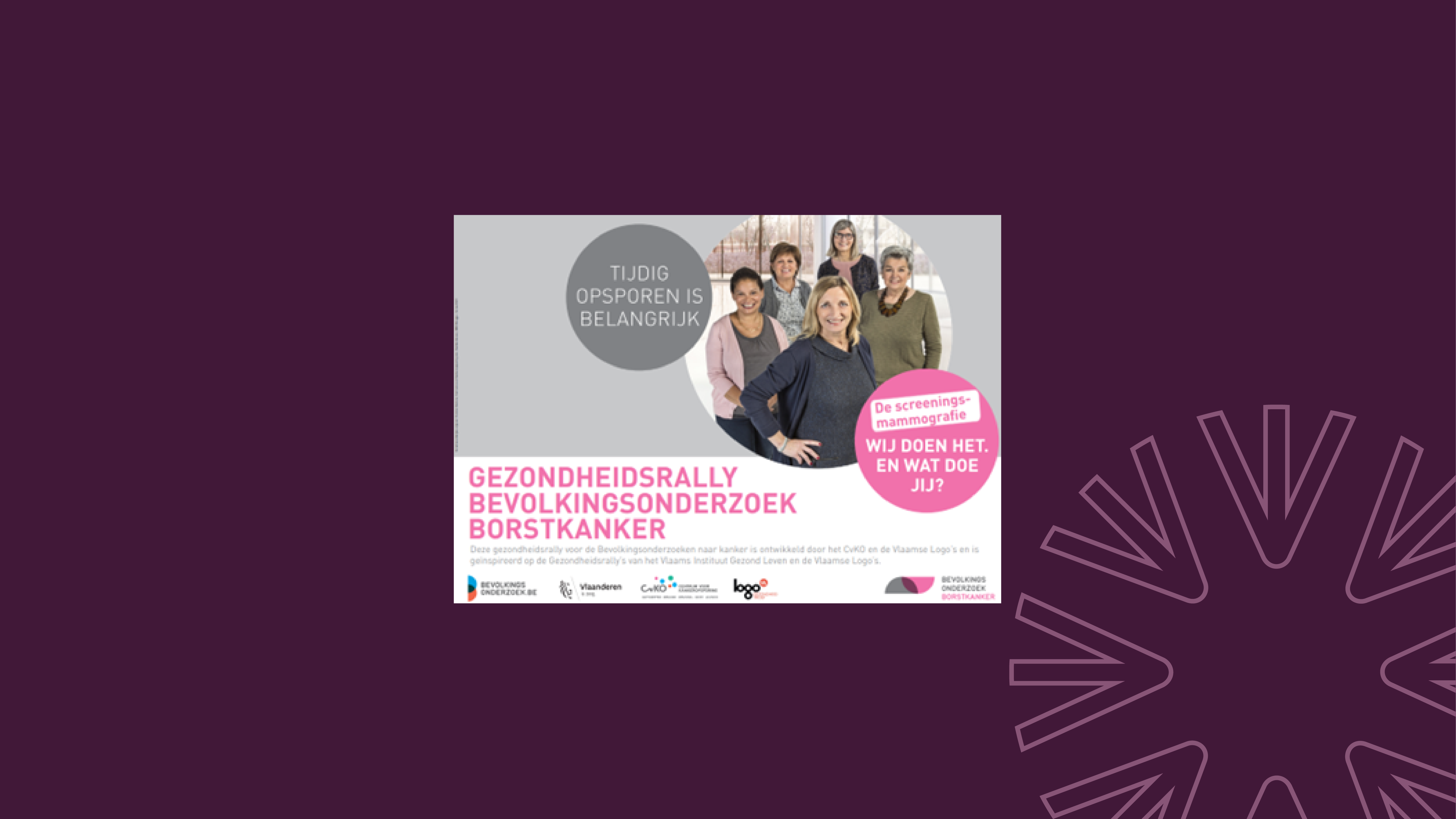 Gezondheidsrally Bevolkingsonderzoek Borstkanker