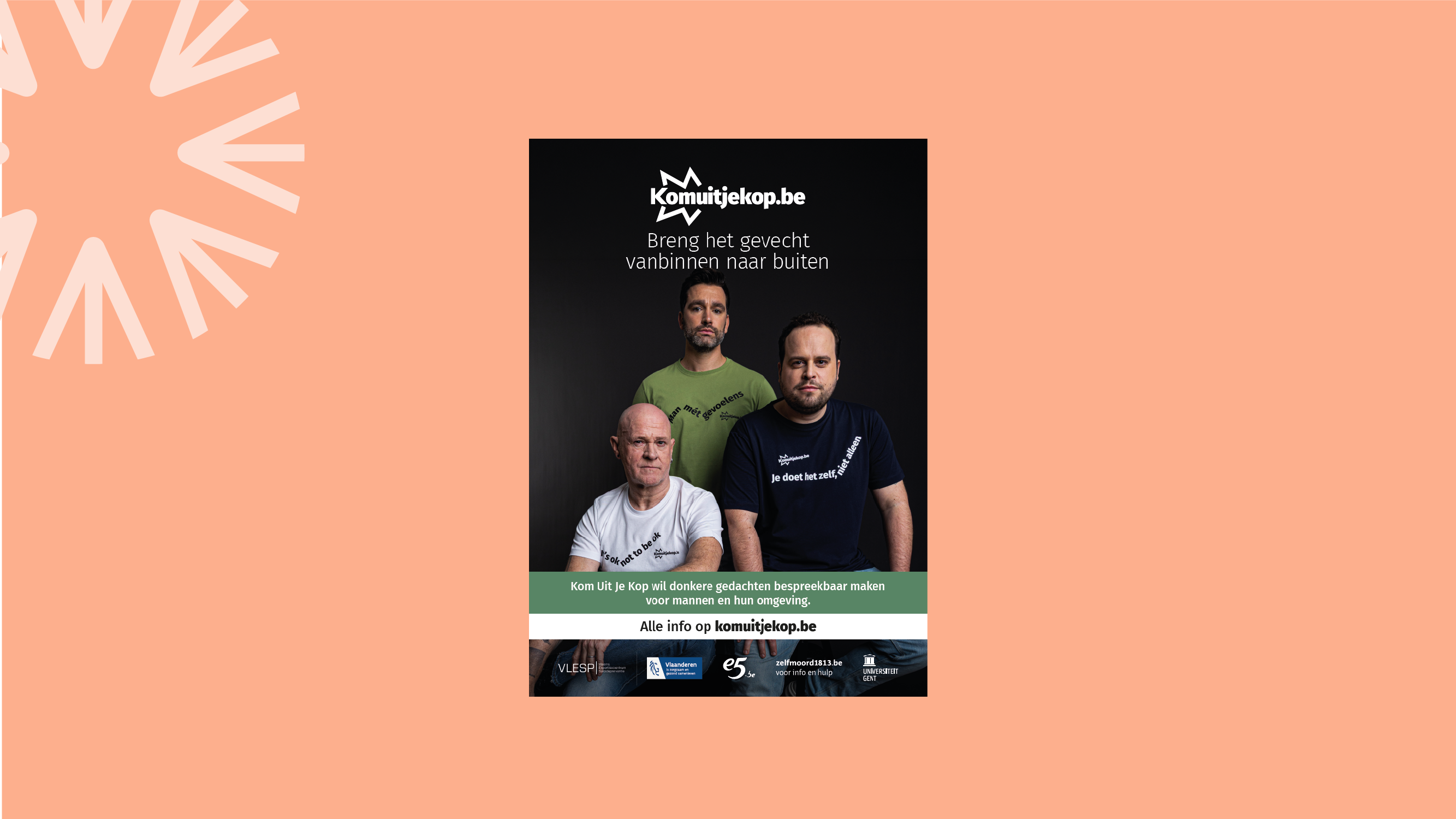 Affiche 'Kom Uit Je Kop' voorjaar 2026