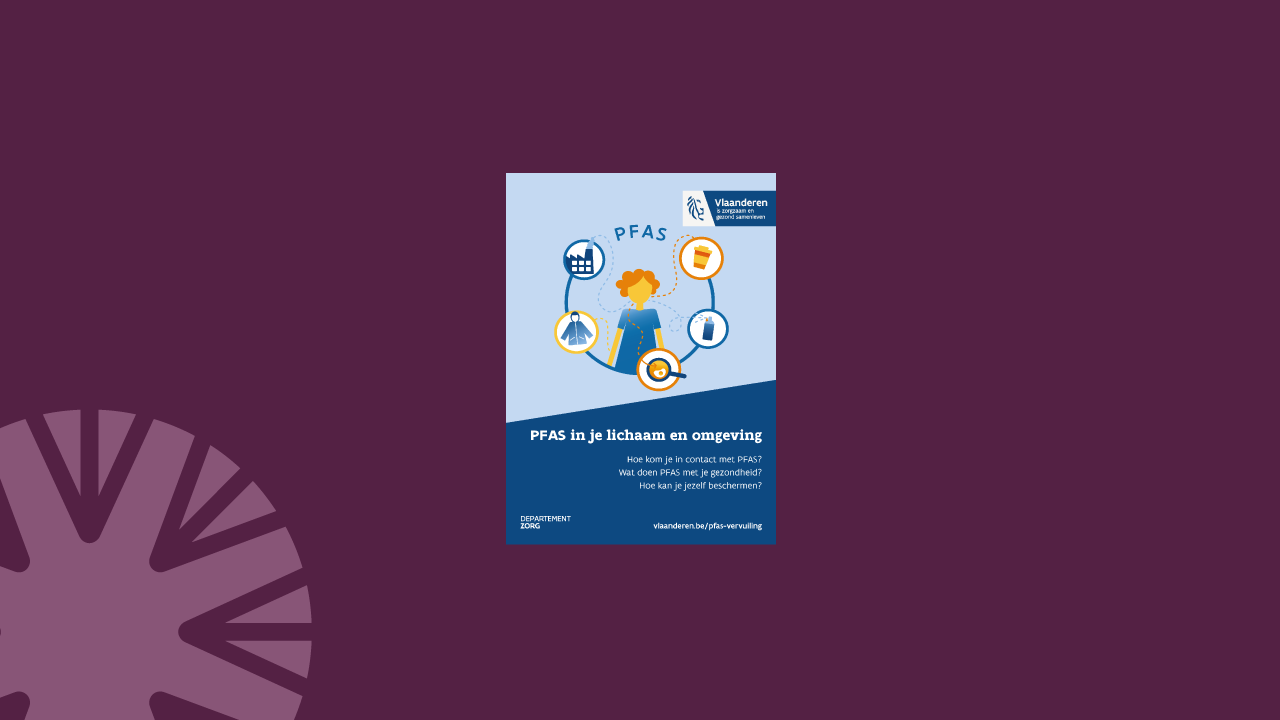 Folder: Laagdrempelige informatie over PFAS